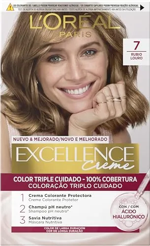 L´ORÉAL PARIS Excellence Creme Tinte Permanente - Tono 7 Rubio
