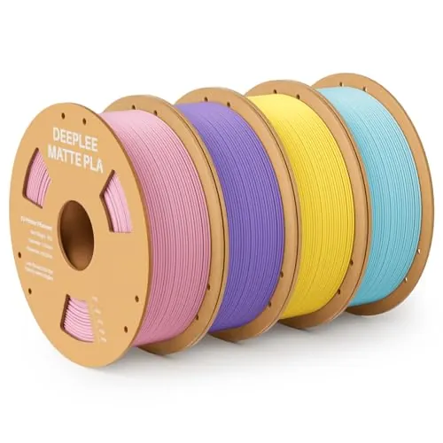 DEEPLEE PLA Mate 1.75 mm, 4 colores, pack 4 × 1 kg
