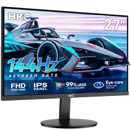 HKC Gaming Monitor 27 Pulgadas 144Hz Panel IPS, 99% sRGB, Adaptive Sync | HKC Gaming Monitor 27 Pulgadas 144Hz Panel IPS, 99% sRGB