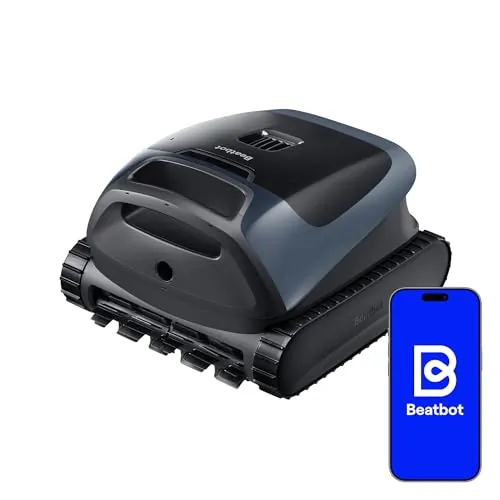 Beatbot (2026 Nuevo Sora 30 Robot Piscina limpiafondos y Paredes, Plataformas y línea de flotación, 25700 LPH, Posicionamiento Superficie, 5l residuos,App,Piscinas enterradas y elevadas, Orange