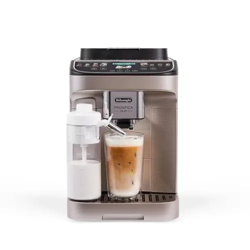 De'Longhi Magnifica Duo - Cafetera Superautomática 20 Bebidas Plata