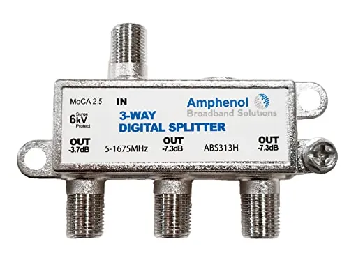 Amphenol Divisor Digital de 3 vías Moca 2.0 ABS313H