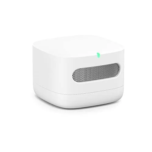 Amazon Smart Air Quality Monitor (Última generación) | Monitor inteligente de calidad del aire de Amazon | Descubre la calidad del aire de tu casa, compatible con Alexa