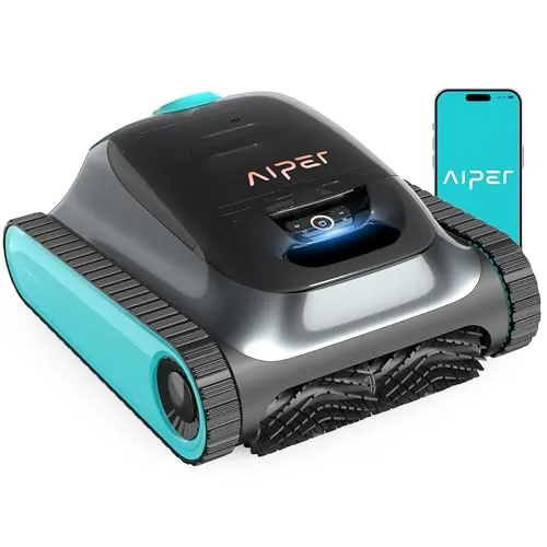 (2026 Upgrade) Aiper Scuba S1 Robot Piscina, Plan de Limpieza Semanal Personalizado, 270 Min de Autonomía,Limpieza de Fondo/Paredes/Línea de Agua,Navegación Inteligente con 11 Sensores,Control por App