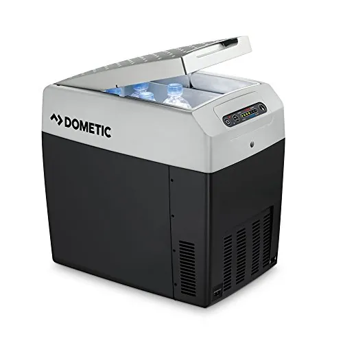 DOMETIC TropiCool TCX 21 Nevera Eléctrica Portátil, 20 l, mini nevera para coche, camión, barco y autocaravana, 12/24 V y 230 V