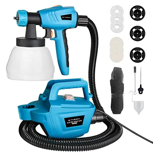 Tilswall 800W Valla Pulverizador de Pintura Pro (Azul Cielo)