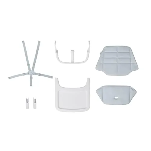Maxi-Cosi Nesta Kit Niño, Accesorios para la Trona de Madera Maxi-Cosi Nesta, para Niños de 6 Meses a 3.5 años (aprox. 9-15 kg), Beyond Sky Grey