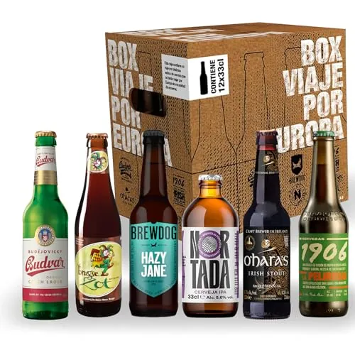1906 - Pack de Degustación de Cervezas Europeas, 12 x 33 cl