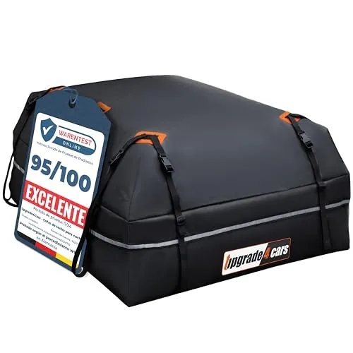 Upgrade4cars Bolsa de Techo para Coche 566L 130 x 110 x 40 cm Accesorios | Accesorio práctico para el vehículo | Fácil de usar y guardar | Apto para todas las estaciones | Verano & Invierno