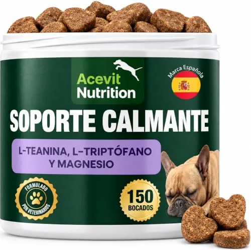 Calmante Perros, 150 uds Naturales, Relajante para Ansiedad y Estrés