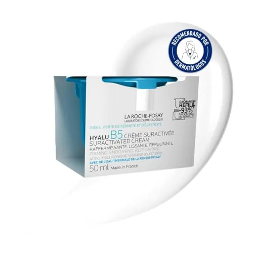 La Roche-Posay, Hyalu B5 Suractivated Crema Refill, Hidratante, 50 ml