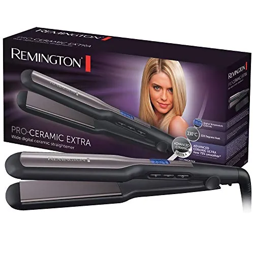 Remington Plancha de Pelo Ancha Pro-Ceramic Extra, S5525