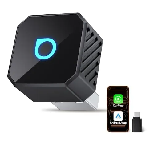 Ottocast Mini Pot, 2026 Norte Adaptador Inalámbrico CarPlay & Android Auto