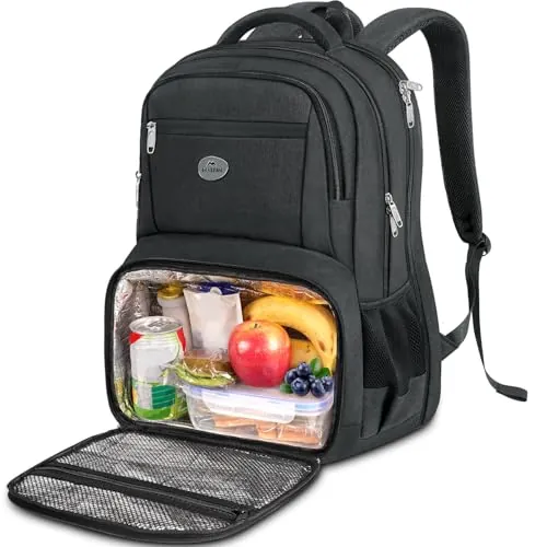 MATEIN Mochila Portatil 17 Pulgadas, Mochila Hombre Trabajo Impermeable