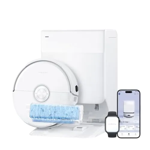 Narwal Freo 20 Edge Robot Aspirador, Mopa de Rodillo Plano Autolimpiable