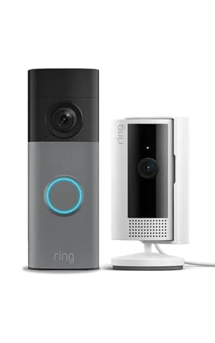 Ring Videotimbre con batería (última gen.) + Ring Cámara interior