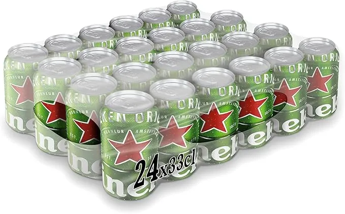 Heineken Cerveza Lager, 24 x 330ml