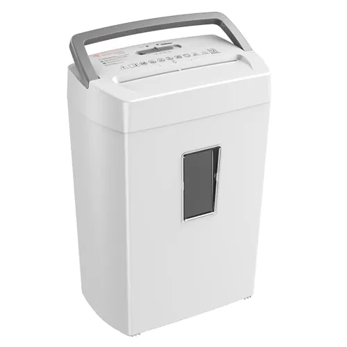 Bonsaii Destructora de Papel 12 Hojas Microcorte, Papelera 21L