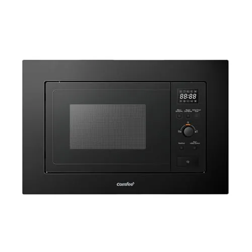 COMFEE' CBMAG820BJL-BK Microondas empotrado de 20 litros con grill, controles digitales, 8 niveles de potencia, descongelación rápida y 8 menús automáticos, color negro Visita la tienda de Comfee