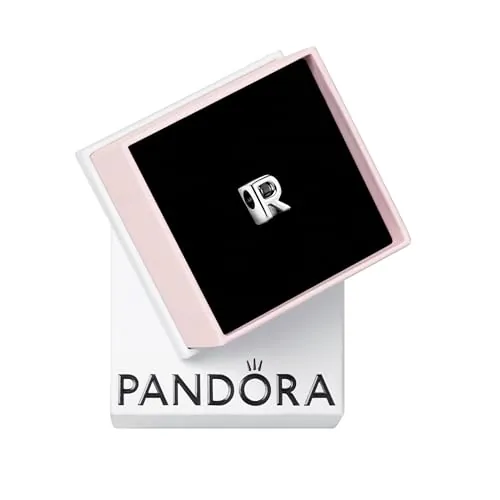 Pandora Colgante de plata con la letra R
