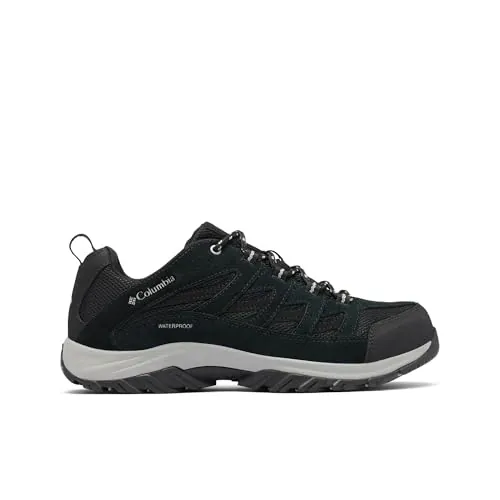 Columbia Crestwood Wp, Zapatillas De Trekking Hombre, Black Columbia Grey, 41.5 EU