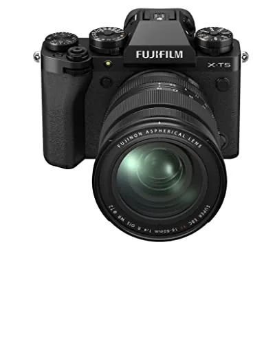 Fujifilm X-T5 Cámara Digital Mirrorless con Objetivo Zoom XF16-80mm/F4 R OIS WR, Negro