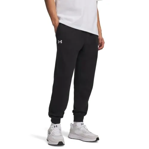 Under Armour Men's Rival Fleece Joggers - Black / / White - MD