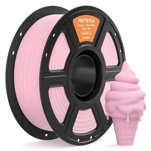 ELEGOO Filamento PLA MATE 1.75 1KG Rosa Sakura