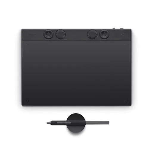 Wacom Intuos Pro Medium, Tableta de dibujo, incluye Wacom Pro Pen 3