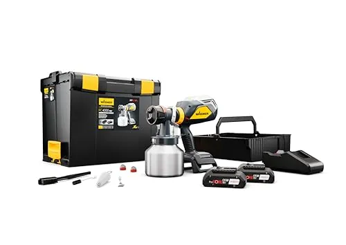 WAGNER FinishControl 4000 18V FineSpray Kit - el pulverizador de Pintura XVLP* Incl. batería y Cargador*