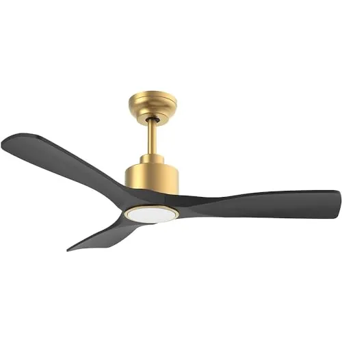 OFANTOP 132cm Ventilador de Techo Moderno con Luz y Mando a Distancia