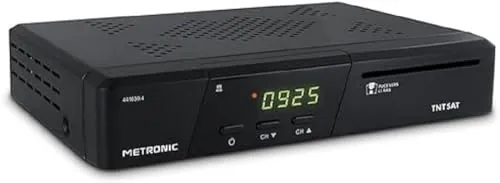 Metronic 441639 - Receptor de TV por satélite (USB, DVB-S2, HDMI), Negro (Importado)