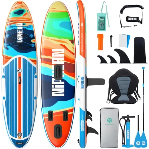 Niphean Tabla Paddle Surf Hinchable con Accesorios 320cm/230cm Sup