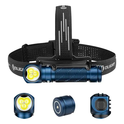 OLIGHT Perun 3 Linterna Frontal Recargable 3000 Lumen 20 Días Máx 160 Metro