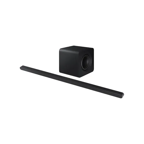 Samsung Barra de Sonido HW-S800D/ZF - Diseño Ultra Slim, Dolby Atmos Inalámbrico, Q-Symphony, 3.1.2 Canales y SpaceFit Sound Pro