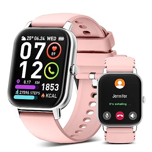 Poounur Reloj Inteligente Hombres Mujeres