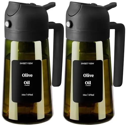SWEET VIEW 2 Aceitera Spray Pulverizador y Dispensador Aceite