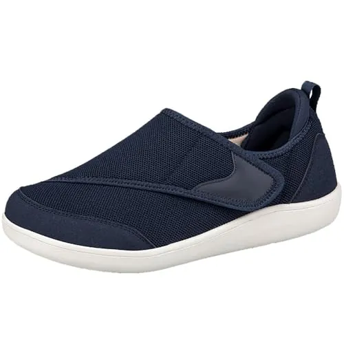 Eagsouni Zapatos Diabéticos Mujer Hombre Extra Anchos Ajustables