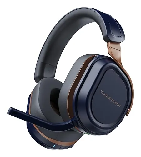 Turtle Beach Stealth 700 Azul Cobalto Xbox Auriculares de Juego Inalámbricos con 80hr Batería, Altavoces de 60 mm, Transmisores Duales y Bluetooth para Xbox Series X o S, Xbox One, PC y móviles