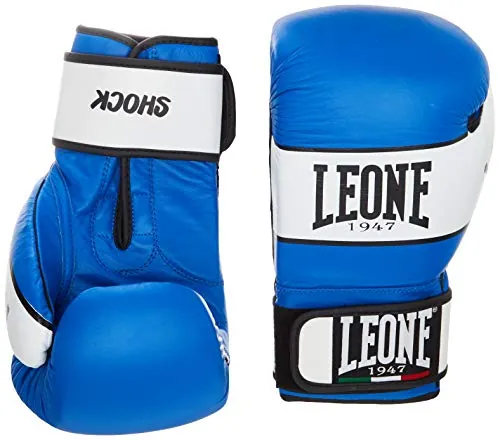 LEONE 1947 Guantes de boxeo SHOCK azul/12 oz, GN047