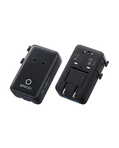 Anker Nano Adaptador Enchufe Universal de Viaje con 5 Puertos