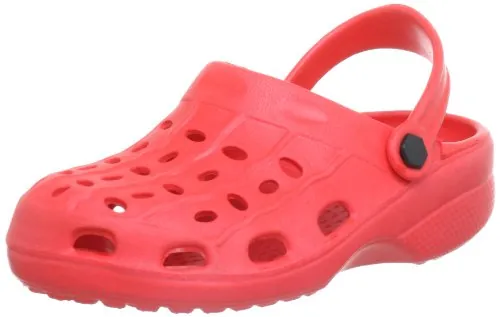 Playshoes Eva Clog, pantuflas unisex para niños, rojo (Red 8), 38/39 EU