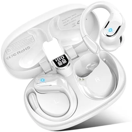 Auriculares Inalámbricos Bluetooth Deportivos 5.4, HD Mic, IP8 Impermeable