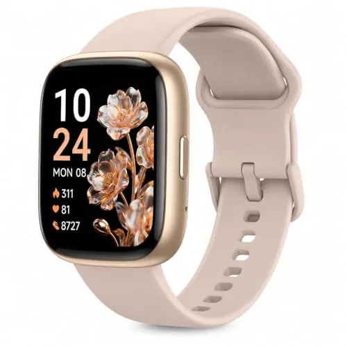 VRPEFIT Smart Watch for Women Men, Whatsapp Notifications, 1.83" HD Touchscreen with Bluetooth Calling, Heart Rate, Blood Oxygen, Sleep Monitor, 100+ Sports Modes, IP68 Waterproof for Android iOS