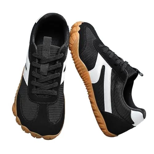 AONETIGER Zapatillas Barefoot Mujer Hombre Minimalista Ancha Negro,38EU