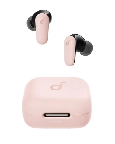 Soundcore P30i de Anker Auriculares con Cancelación de Ruido, Cancelación de Ruido Potente e Inteligente, Graves Potentes, 45 Horas de Reproducción, Estuche 2 en 1 y Soporte para el Móvil, IP54