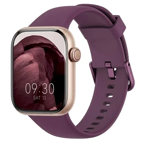 Reloj Inteligente Mujer Hombre, 1.85" Smartwatch con Llamadas Bluetooth, 140+ Modos Deportivos Smart Watch con SpO2/Pulsómetro/Monitor de Sueño/Podómetro, Impermeable IP68 Smart Watch Para Android iOS
