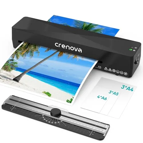 Crenova Plastificadora con 11 fundas