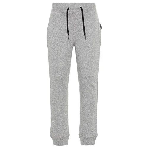 NAME IT Nkmsweat Pant Unb Noos Pantalón Deportivo Niños, Grey Melange, 146