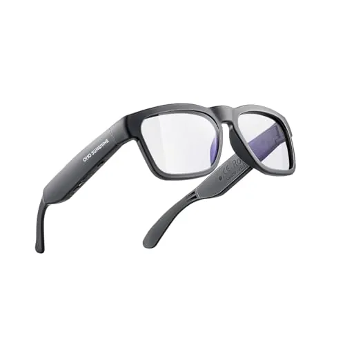 OhO Open Ear Smart Glasses, UV400 Z87.1 Lightweight Audio Bluetooth Glasses